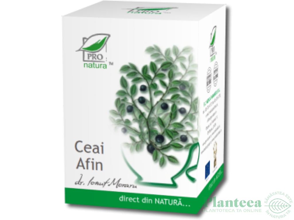 Ceai afin frunze 20dz - MEDICA