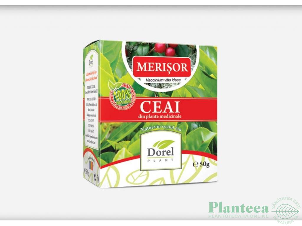 Ceai merisor frunze 50g - DOREL PLANT