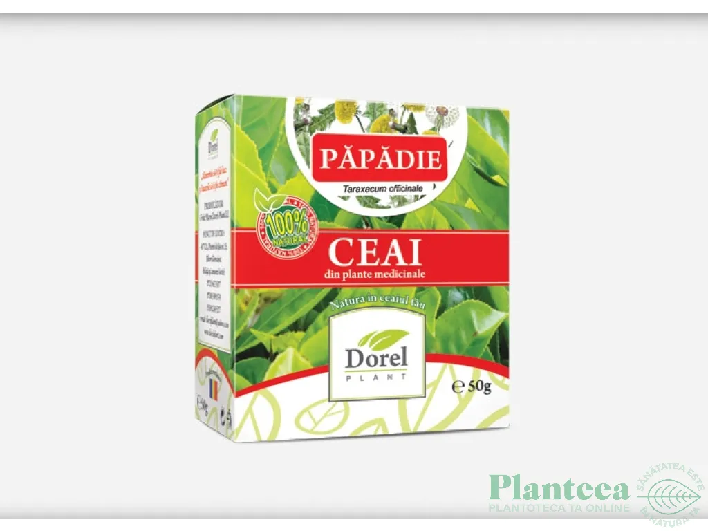 Ceai papadie frunze 50g - DOREL PLANT