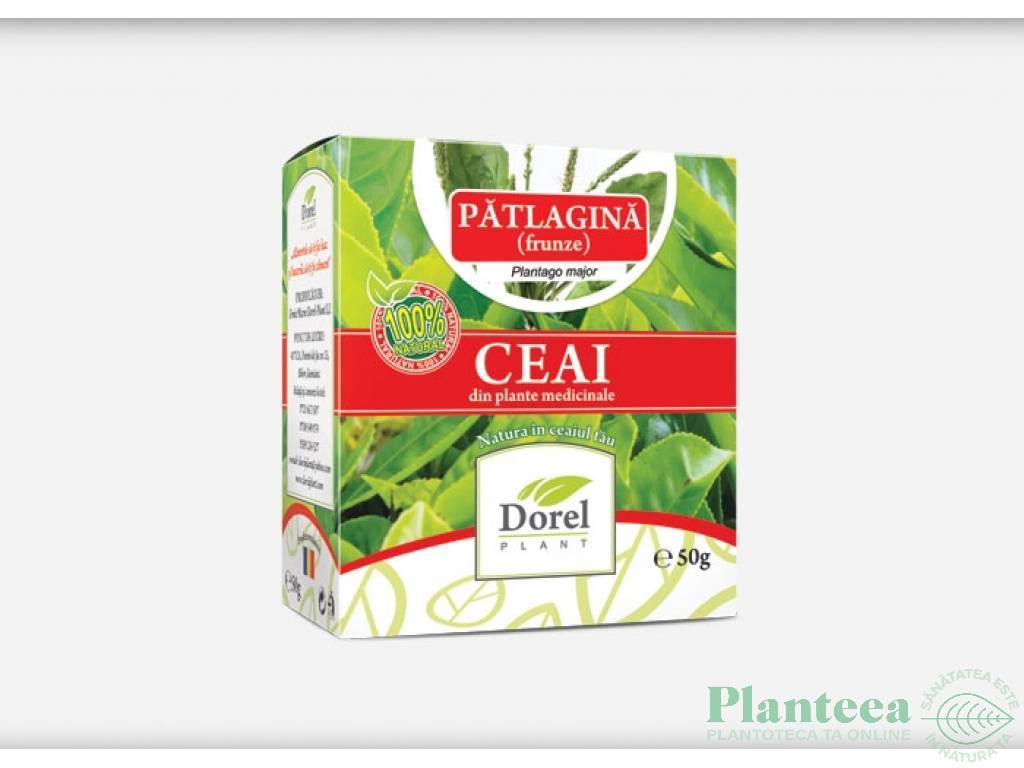 Ceai patlagina 50g - DOREL PLANT