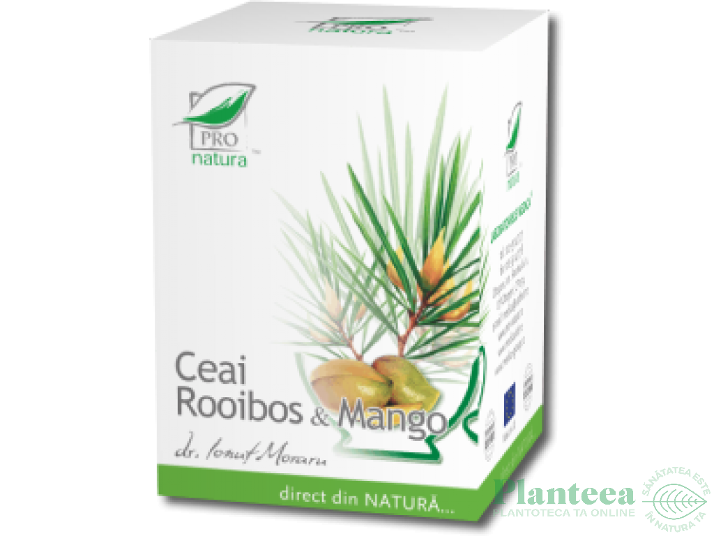 Ceai rooibos mango 20dz - MEDICA