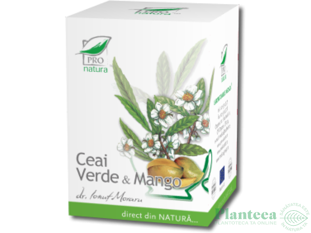 Ceai verde mango 20dz - MEDICA