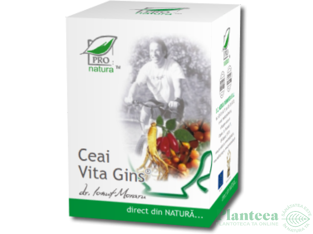 Ceai vita gins 20dz - MEDICA