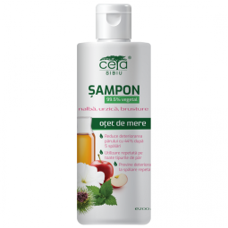 Sampon 99,5%vegetal otet mere nalba urzica brusture 200ml - CETA SIBIU