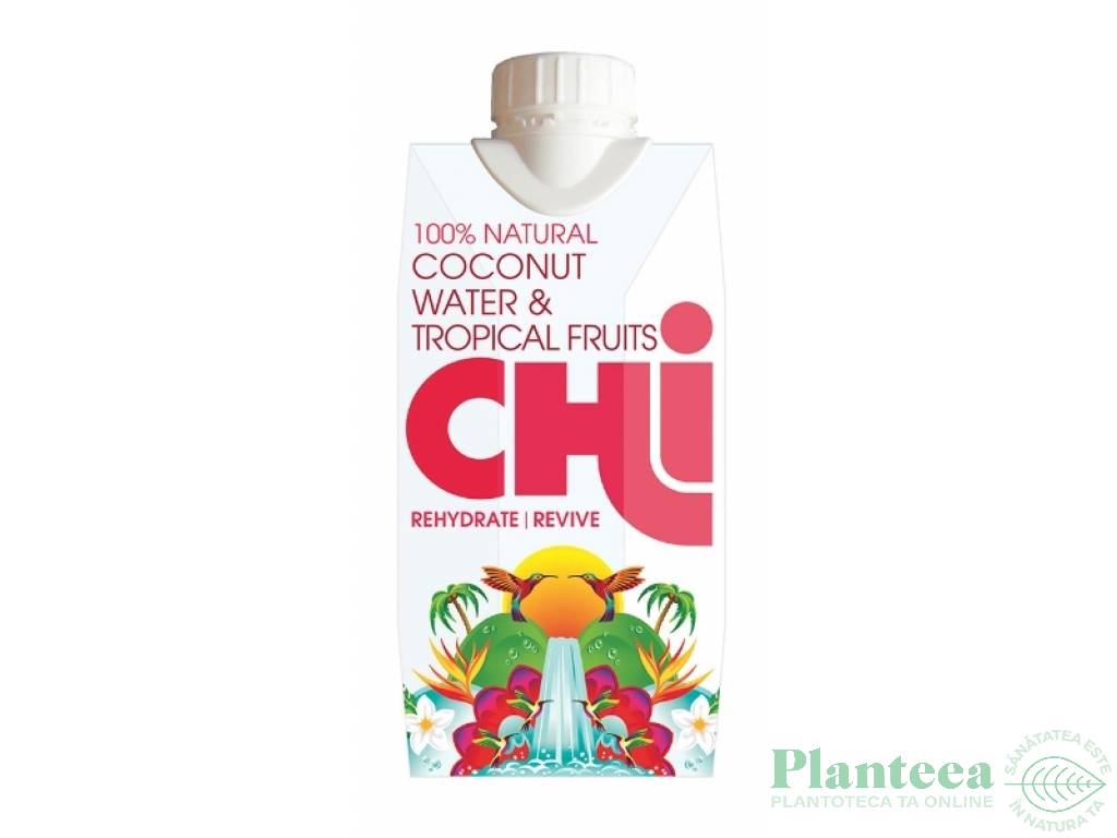 Apa cocos fructe tropicale 330ml - CHI