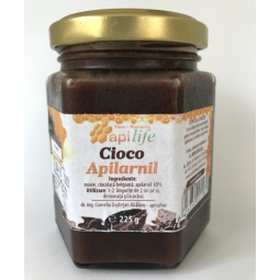 Miere apilarnil ciocolata belgiana 225g - APILIFE