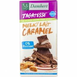 Ciocolata lapte caramel tagatoza fara zahar 85g - DAMHERT NUTRITION