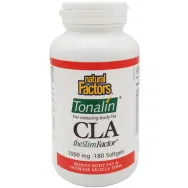 CLA 1000mg Tonalin 180cps - NATURAL FACTORS
