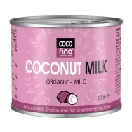 Lapte cocos bio 200ml - COCOFINA