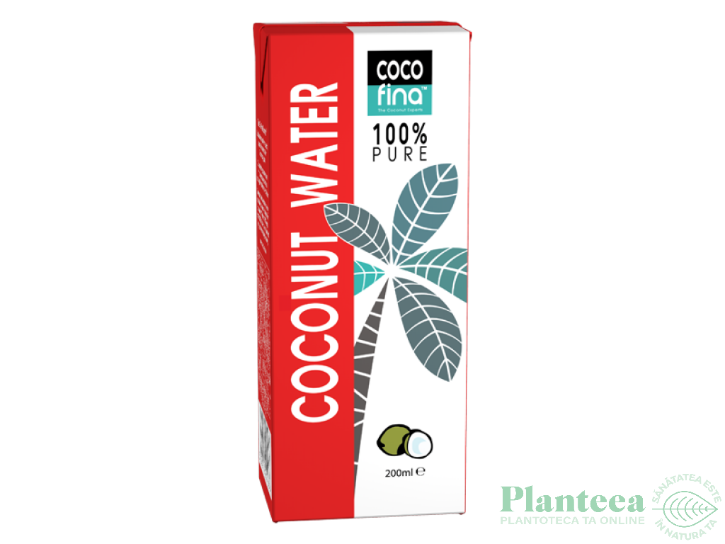 Apa cocos naturala  eco 200ml - COCOFINA