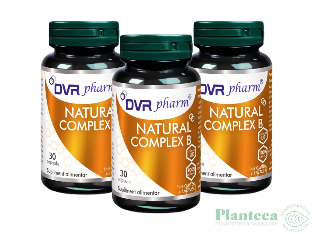 Set Complex B natural 3x30cps - DVR PHARM