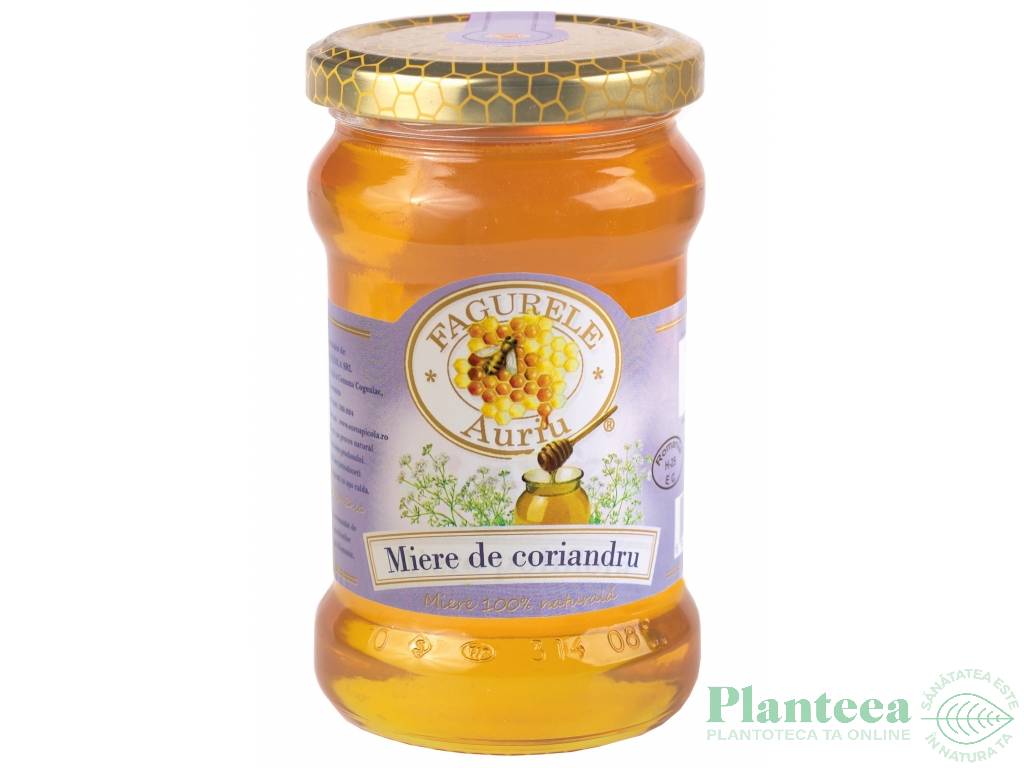 Miere coriandru 400g - FAGURELE AURIU