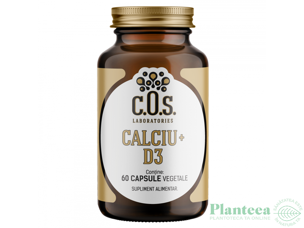 Calciu D3 60cps - COS LABORATORIES