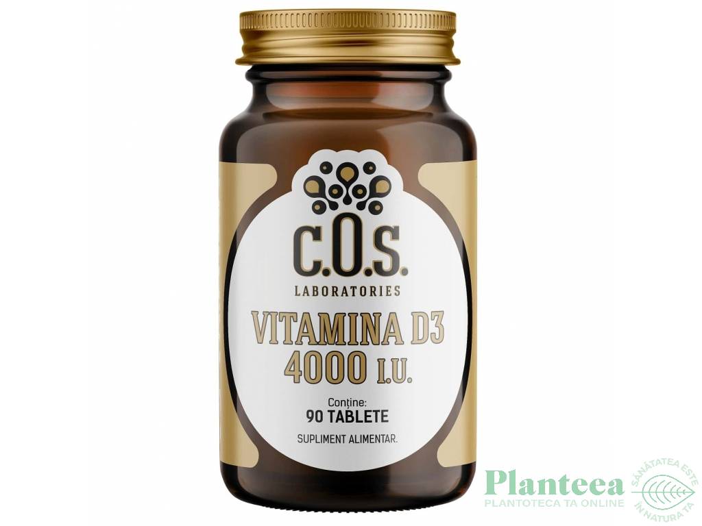 Vitamina D3 4000ui 90cp - COS LABORATORIES