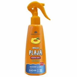 Emulsie plaja copii spf30 ulei catina 200ml - COSMETIC PLANT