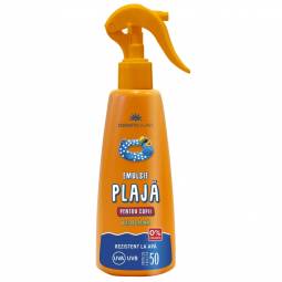 Emulsie plaja copii spf50 ulei catina 200ml - COSMETIC PLANT