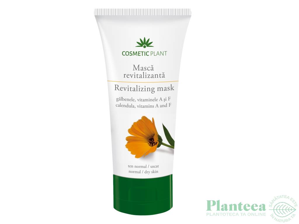 Masca revitalizanta galbenele 100ml - COSMETIC PLANT