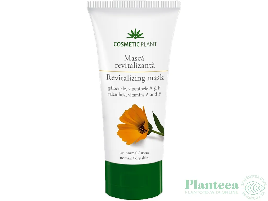 Masca revitalizanta galbenele 100ml - COSMETIC PLANT