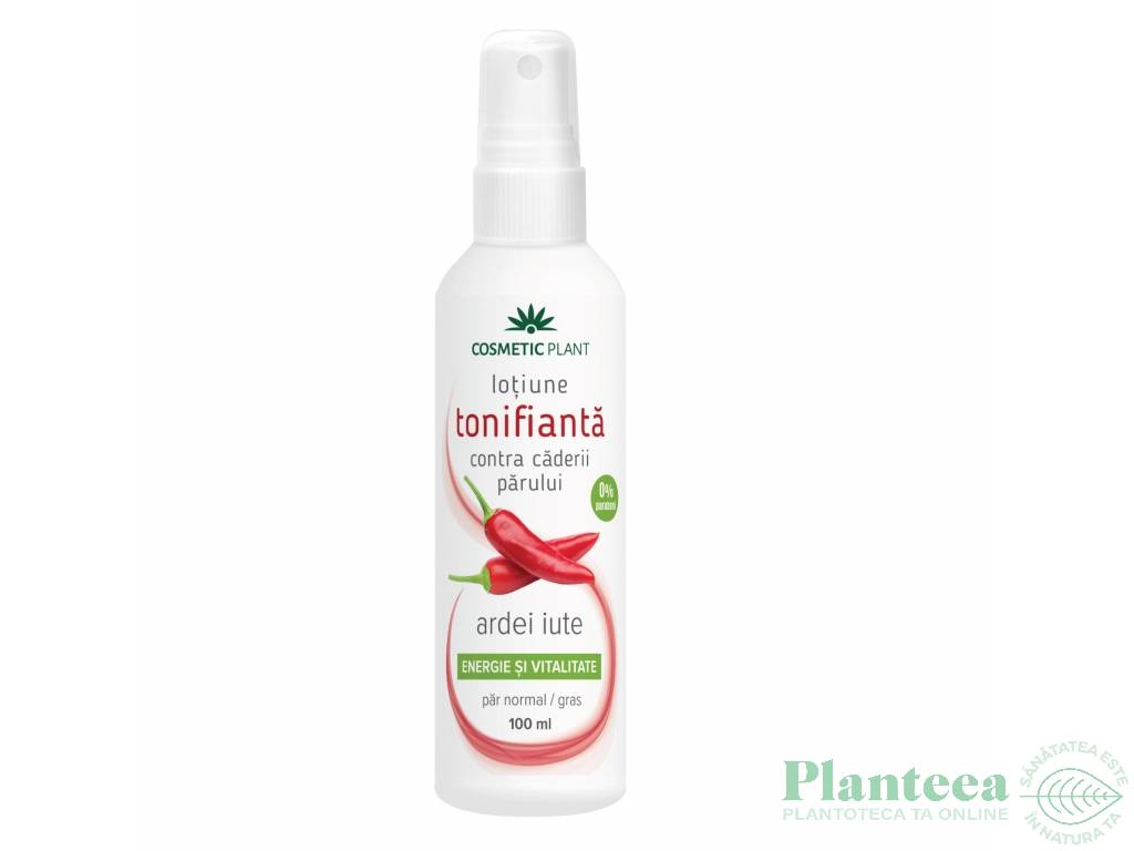 Lotiune par tonifianta ardei iute 100ml - COSMETIC PLANT