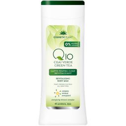 Lapte corp revitalizant Q10 ceai verde 200ml - COSMETIC PLANT