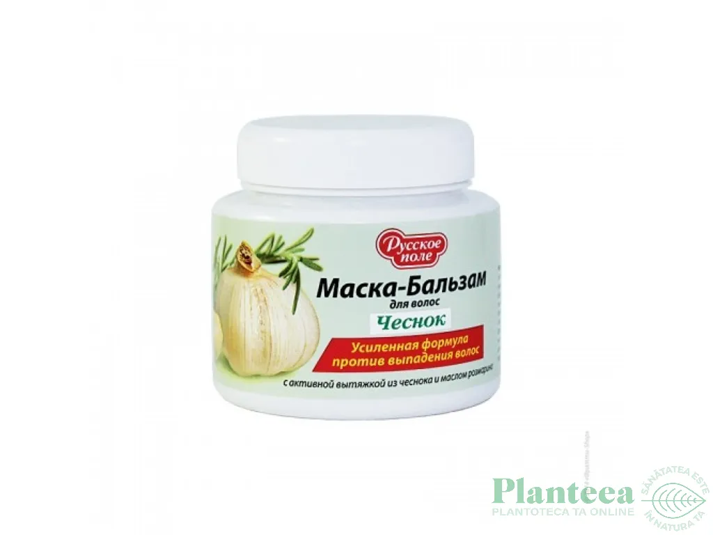 Masca par imp caderii usturoi ulei rozmarin 250ml - CAMPIA RUSA