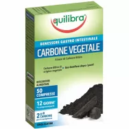 Carbune vegetal activ 560mg 50cp - EQUILIBRA