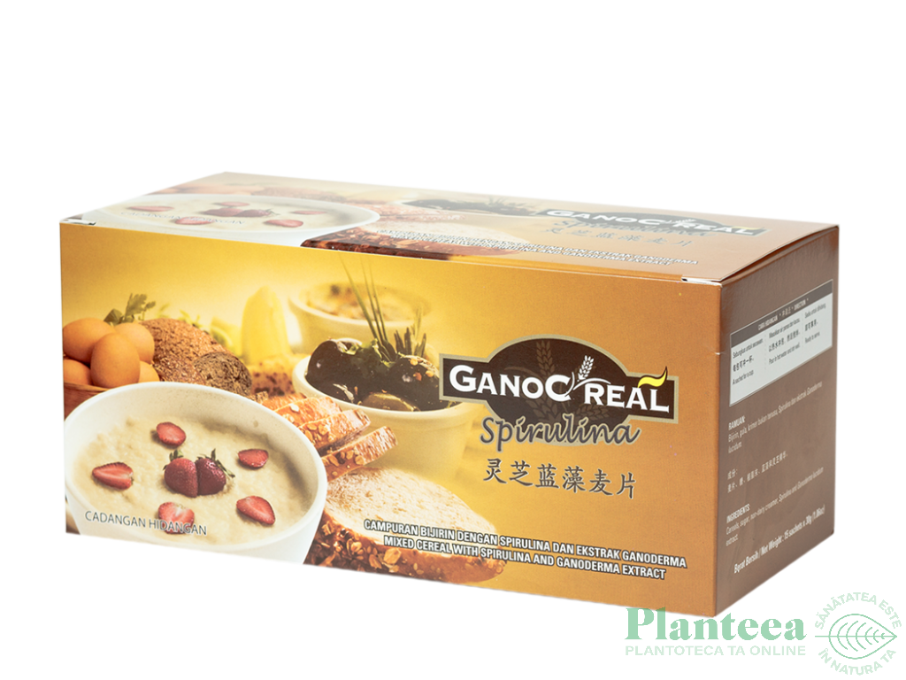 Porridge ganoderma spirulina ovaz C`Real 15pl - GANO EXCEL