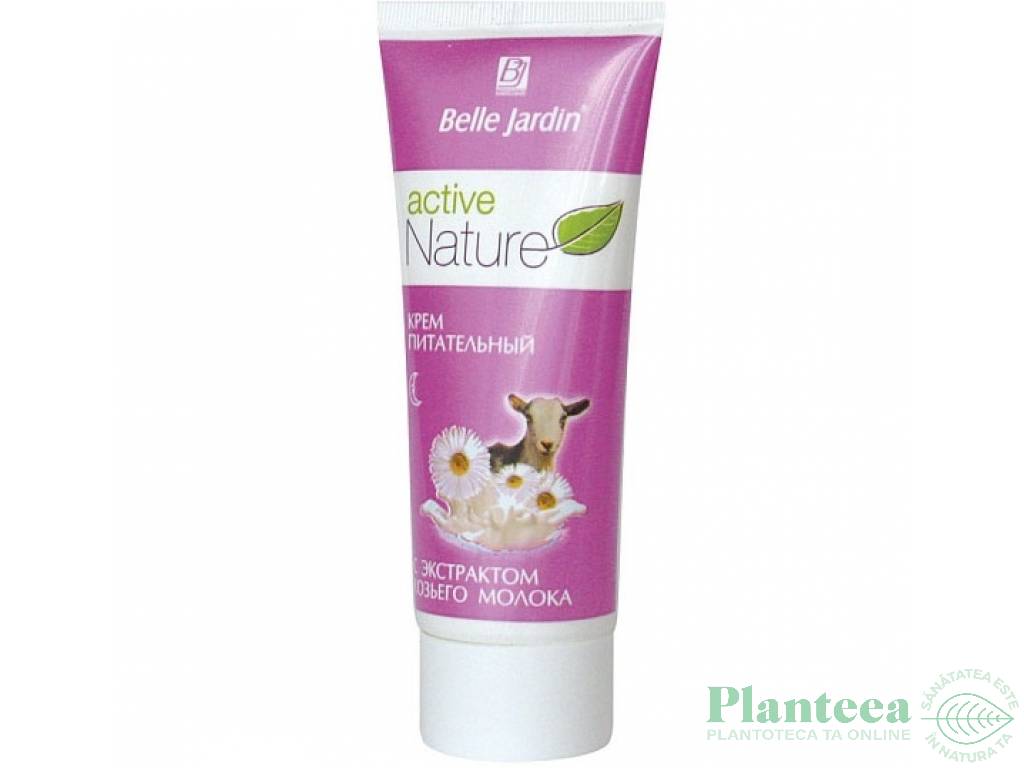 Crema noapte nutritiva lapte capra Active Nature 60ml - BELLE JARDIN