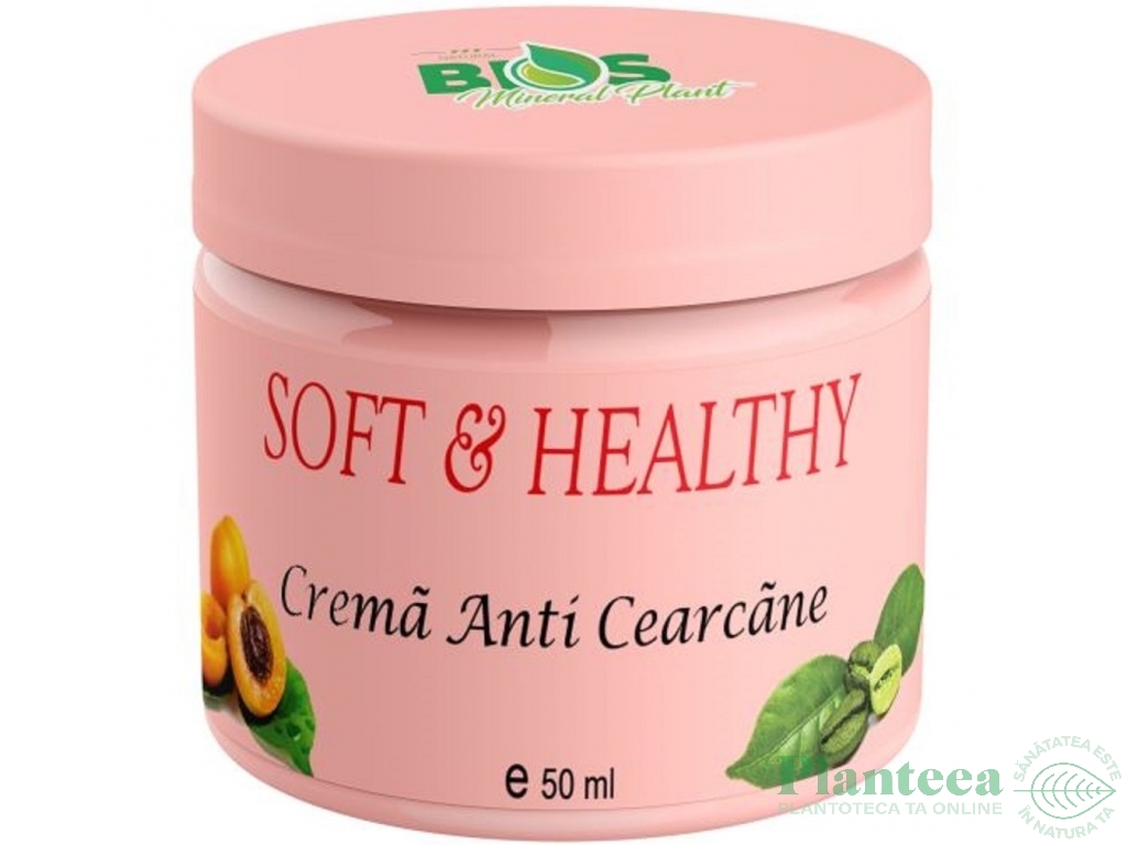 Crema ochi anticearcan Soft Healthy 50ml - BIOS MINERAL