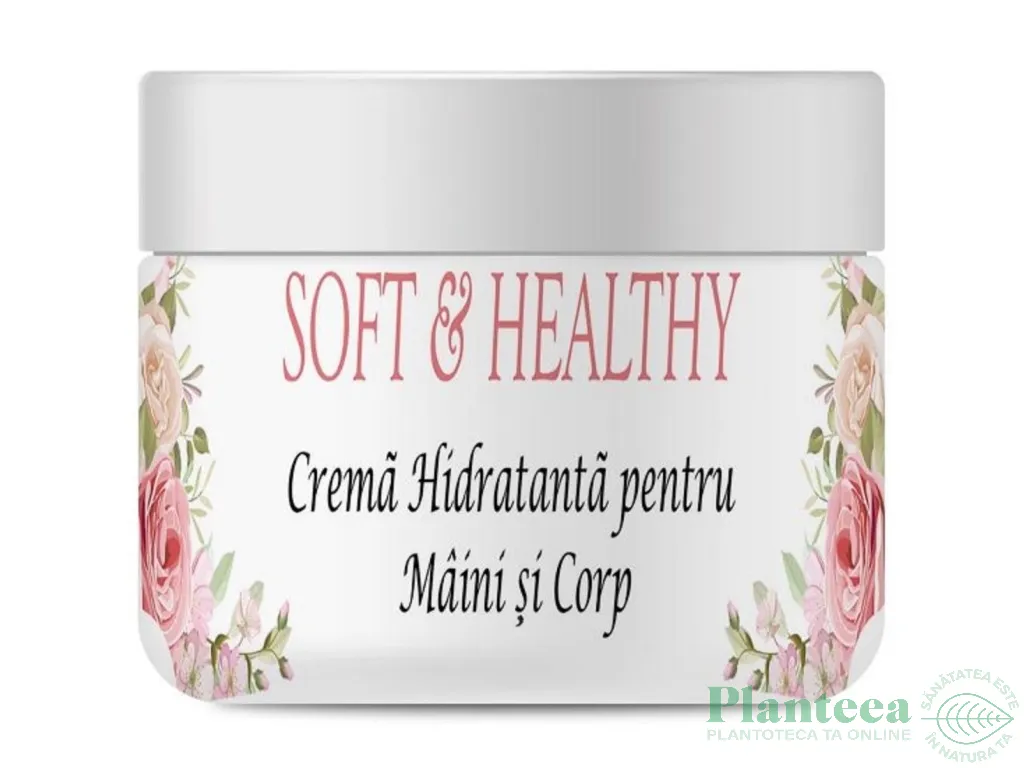 Crema hidratanta maini corp Soft Healthy 200ml - BIOS MINERAL