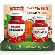 Pachet Curcumin95 C3 complex 60+30cps - ADNATURA