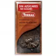 Ciocolata neagra 54%cacao nibs fara zahar fara glkuten 75g - TORRAS