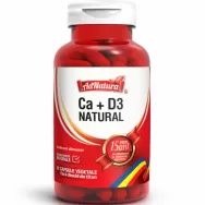 Calciu D3 natural 30cps - ADNATURA