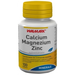 Calciu Mg Zn 100cp - WALMARK