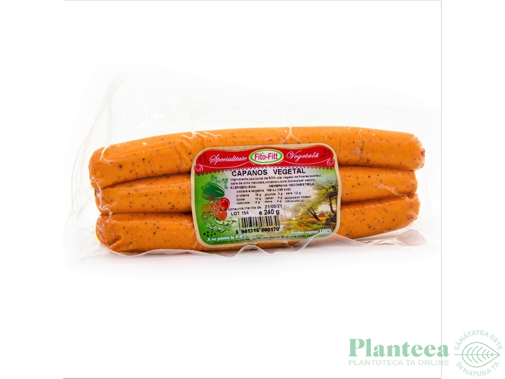 Cabanos vegetal 240g - FITO FITT