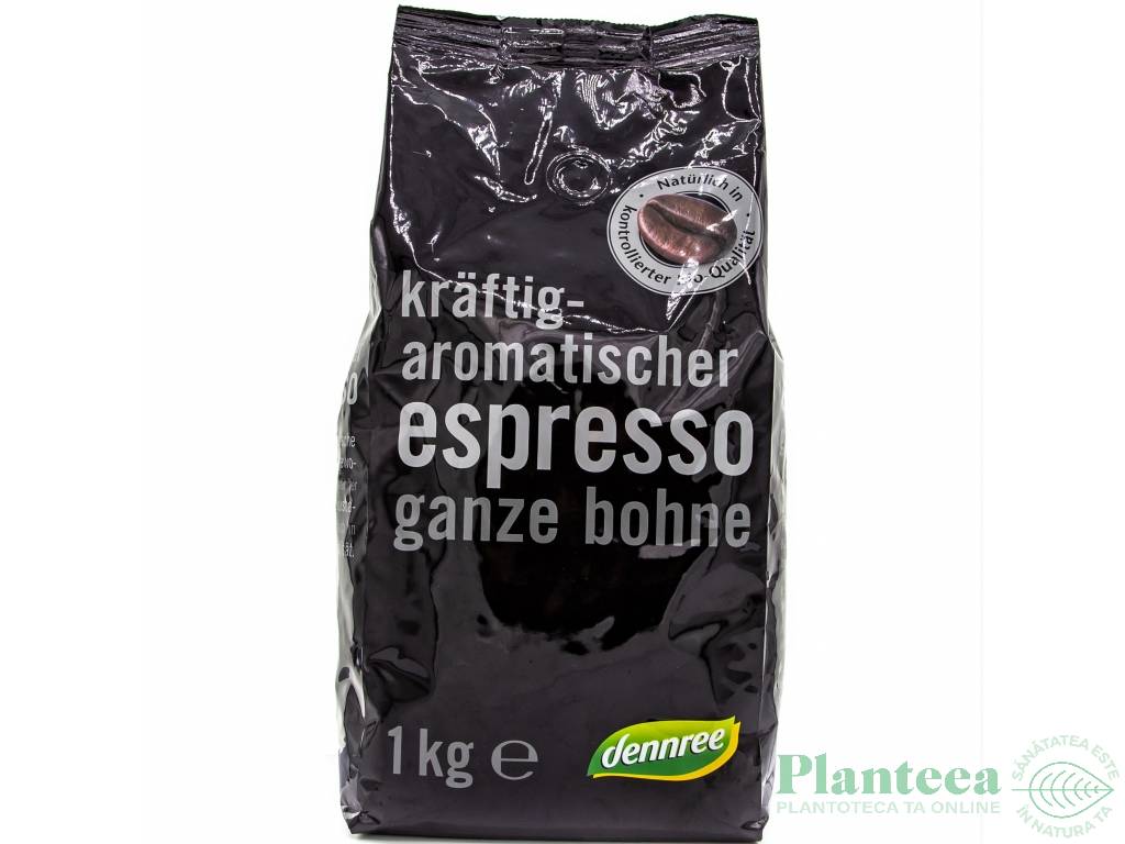 Cafea boabe arabica espresso eco 1kg - DENNREE