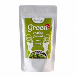 Cafea verde macinata decofeinizata clasica 200g - DRAGON SUPERFOODS