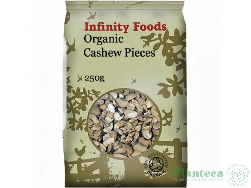 Caju crud bucati eco 250g - INFINITY FOODS