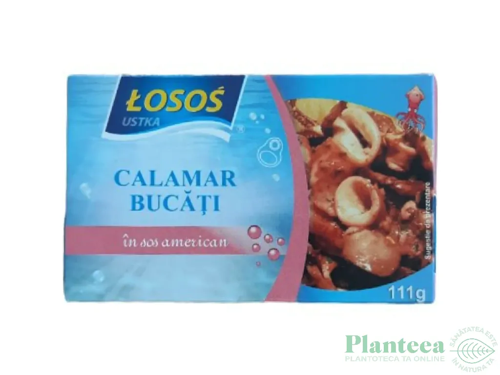 Calamar bucati in sos american 111g - LOSOS