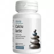 Calciu lactic 60cp - ALEVIA