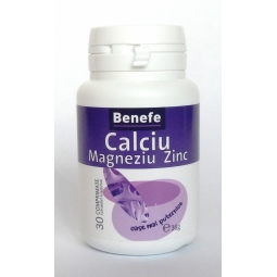 Calciu Mg Zn 30cp - BENEFE