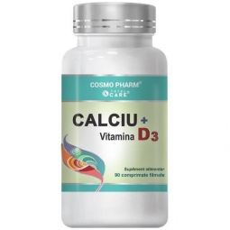 Calciu D3 90cp - COSMO PHARM