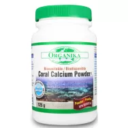 Calciu coral pulbere instant 125g - ORGANIKA HEALTH