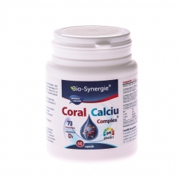 Calciu coral D3 60cps - BIO SYNERGIE