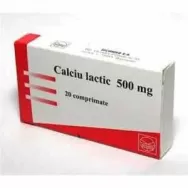 Calciu lactic 20cp - LABORMED