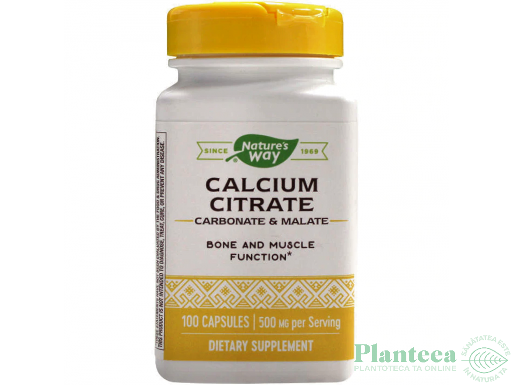 Calcium Citrate complex 100cps - NATURES WAY