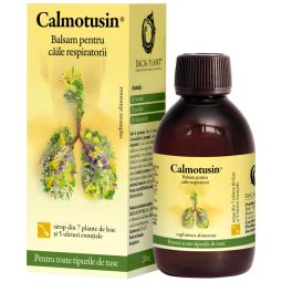 Sirop CalmoTusin 7plante 5uleiuri esentiale 200ml - DACIA PLANT