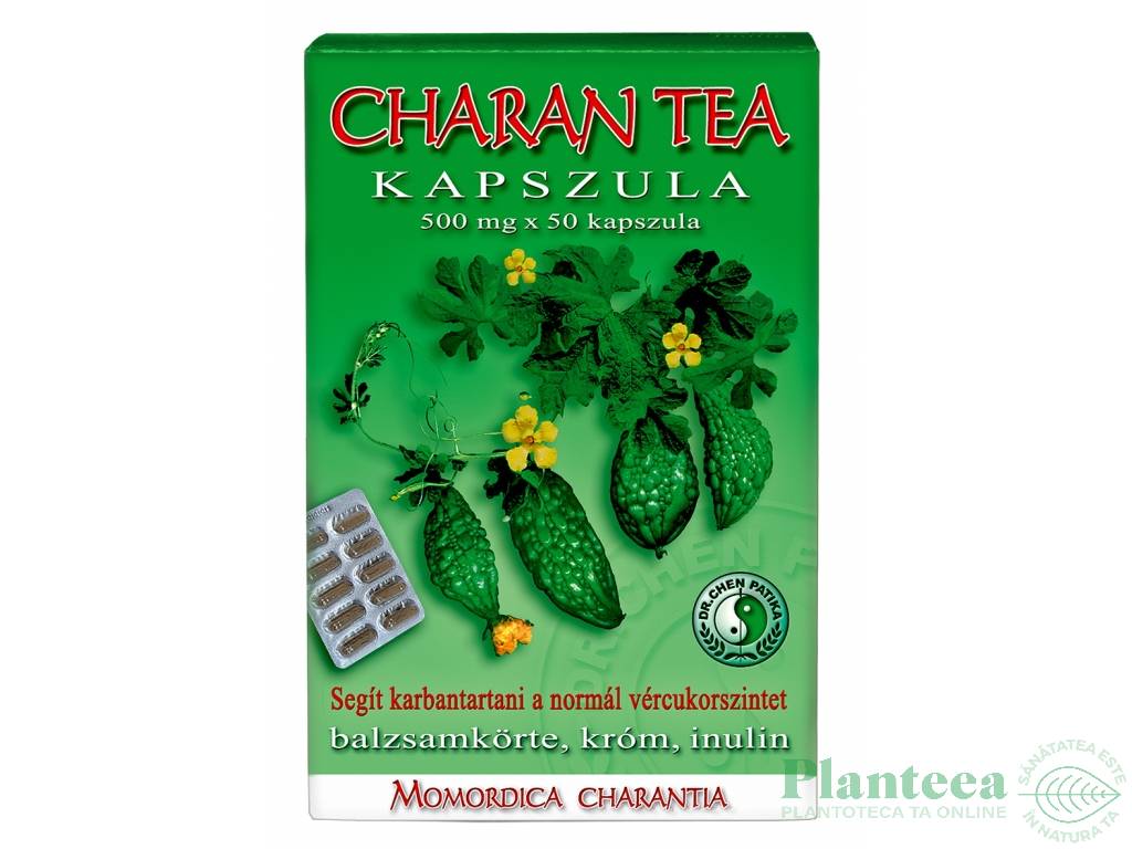 Capsula charan tea 50cps - DR CHEN PATIKA