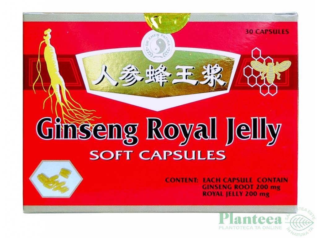 Ginseng royal jelly 30cps - DR CHEN PATIKA