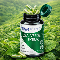 Set Ceai verde extract 3x60cps - DVR PHARM